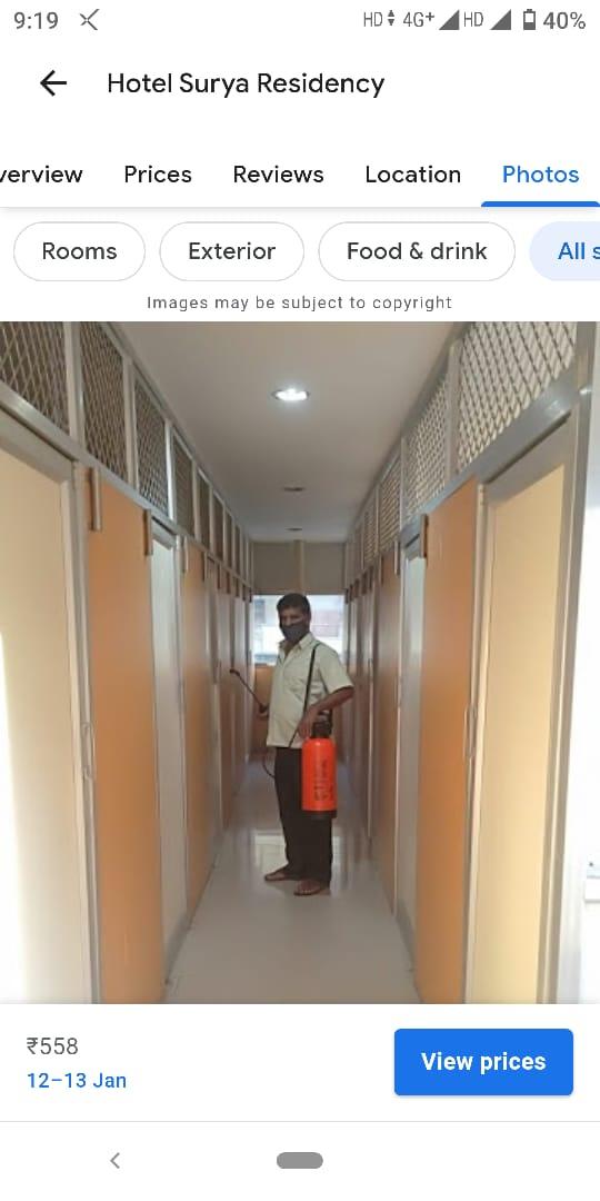 Single Cabin room without attached toiletn only male