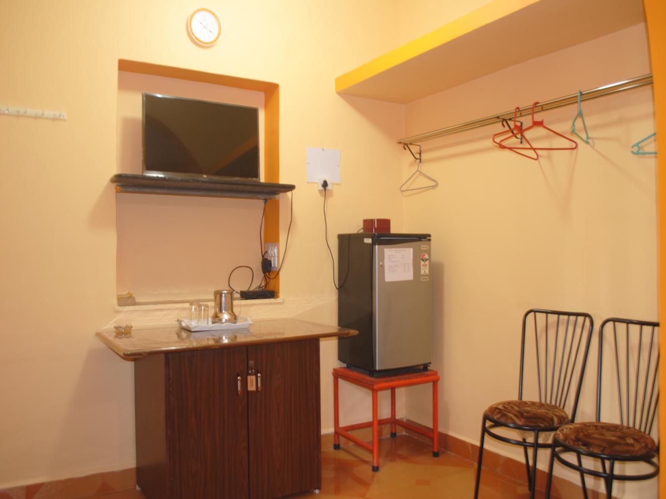 Orange Double Bedroom