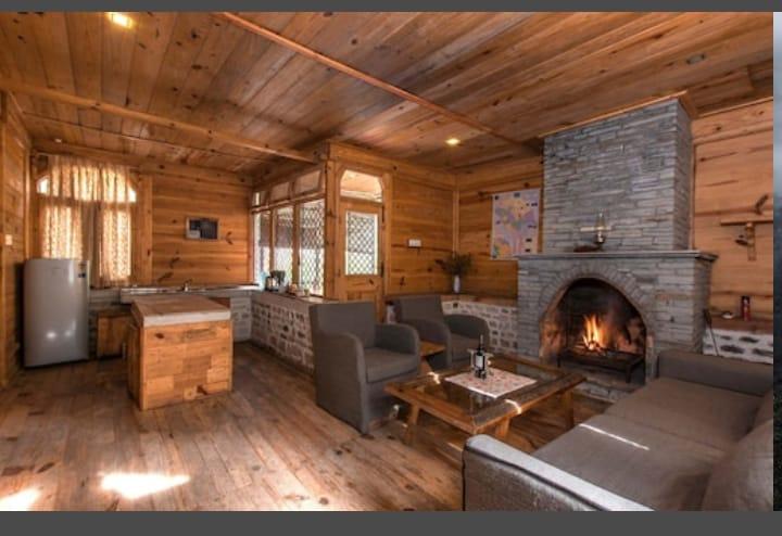 Double baded wooden cottage